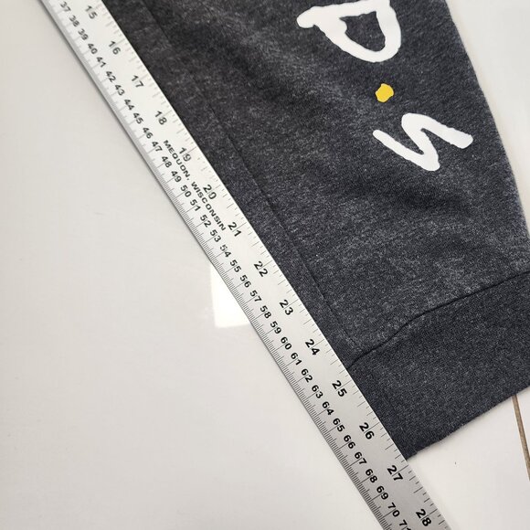 Friends TV Show Sweatpants Size M Dark Gray Mad Engine Unisex Lounge Joggers - Picture 5 of 8